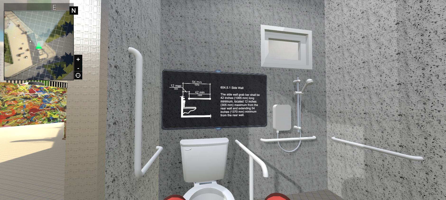 Scene Third: Accessible Bathroom